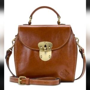 Patricia Nash Veneto leather crossbody bag.
